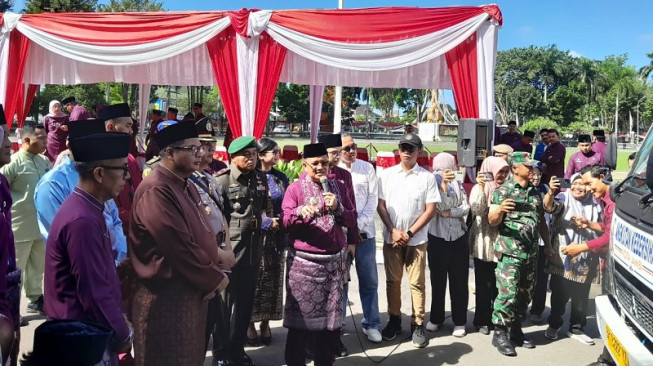 Modernisasi Sistem Kebersihan, Wali Kota Jambi Luncurkan Armada Pengangkut Sampah Baru